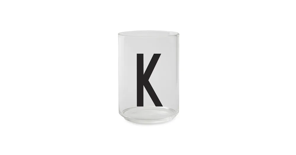 Autentický Pohár na vodu Letter K