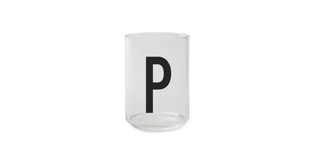 Sklenice na vodu Letter P Aktuální