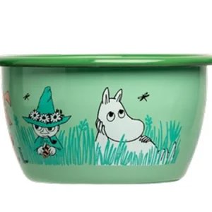 Tovární Cena Smaltovaná miska Moomin Boys Green 3 dl