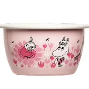 Smaltovaná miska Moomin Girls Pink 3 dl Finální Výprodej