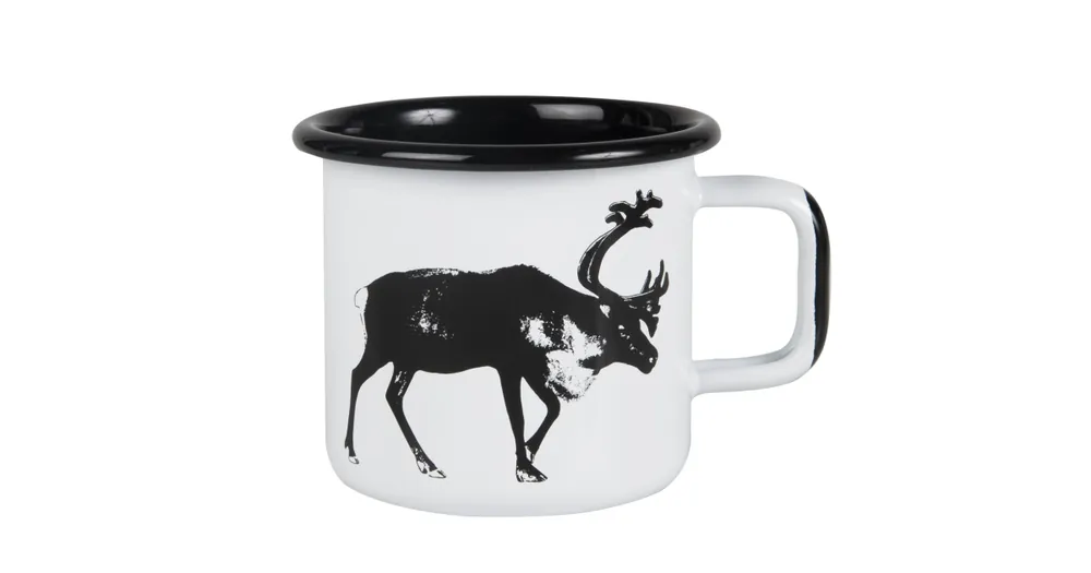 Smaltovaný hrnček Reindeer 3,7 dl Vysoce Kvalitní