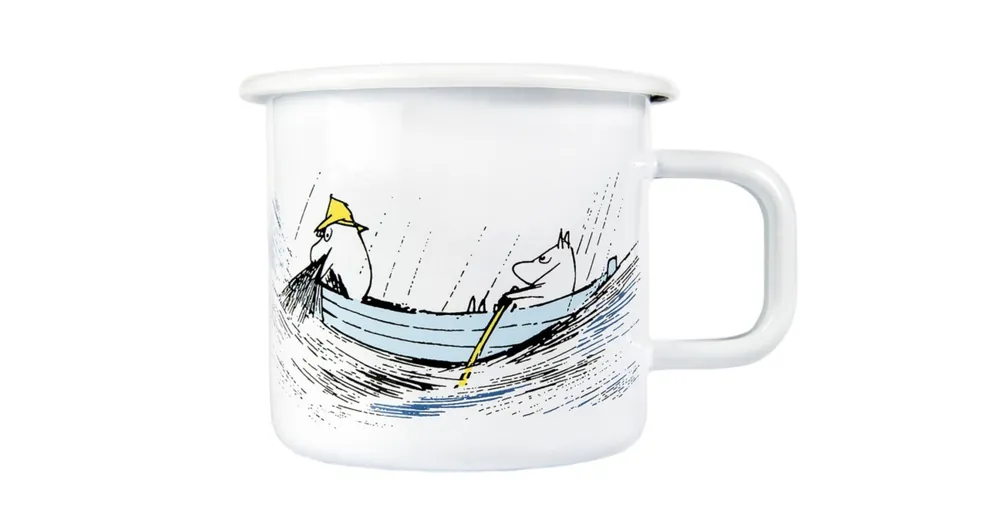 Rychlé Dodání Smaltovaný plecháček Gone Fishing 3,7 dl