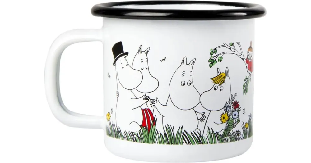 Smaltovaný plecháčik Happy Family, 1,5 dl Přímo Od Výrobce