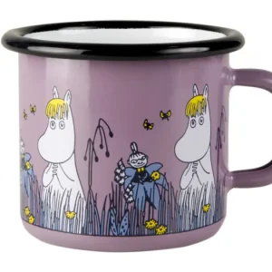 Smaltovaný plecháčik Moomin Friends fialový 2,5 dl Sezónní Sleva