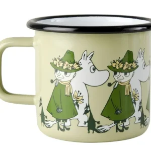 Nakupujte Hned Smaltovaný plecháčik Moomin Friends zelený 3,7 dl