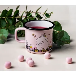 Smaltovaný plecháčik Moomin Hug ružový 3,7 dl Objednat Nyní