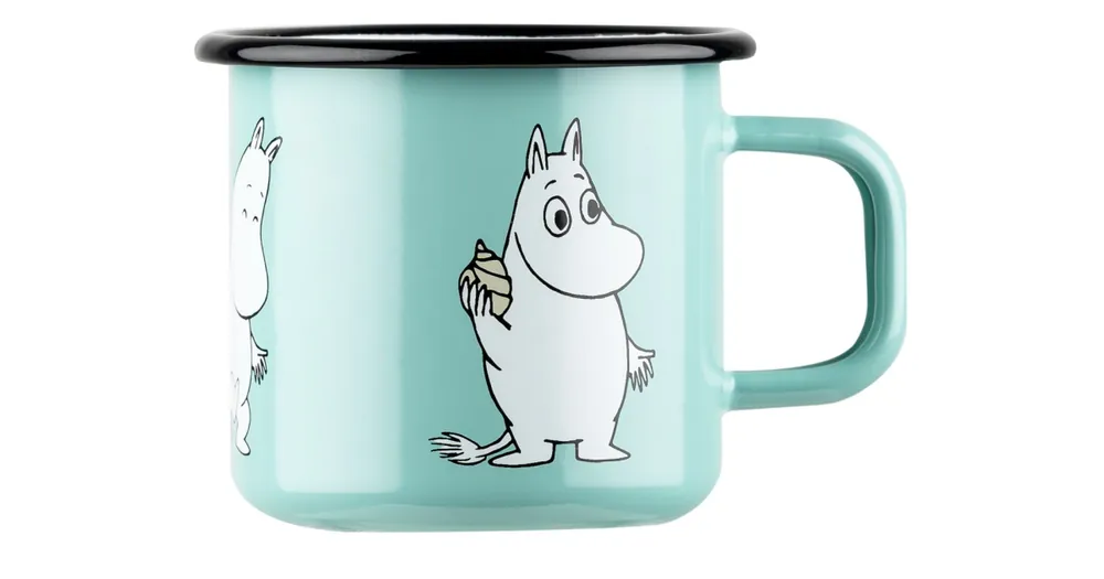 Smaltovaný plecháčik Moomin Mint 3,7 dl Horká Nabídka