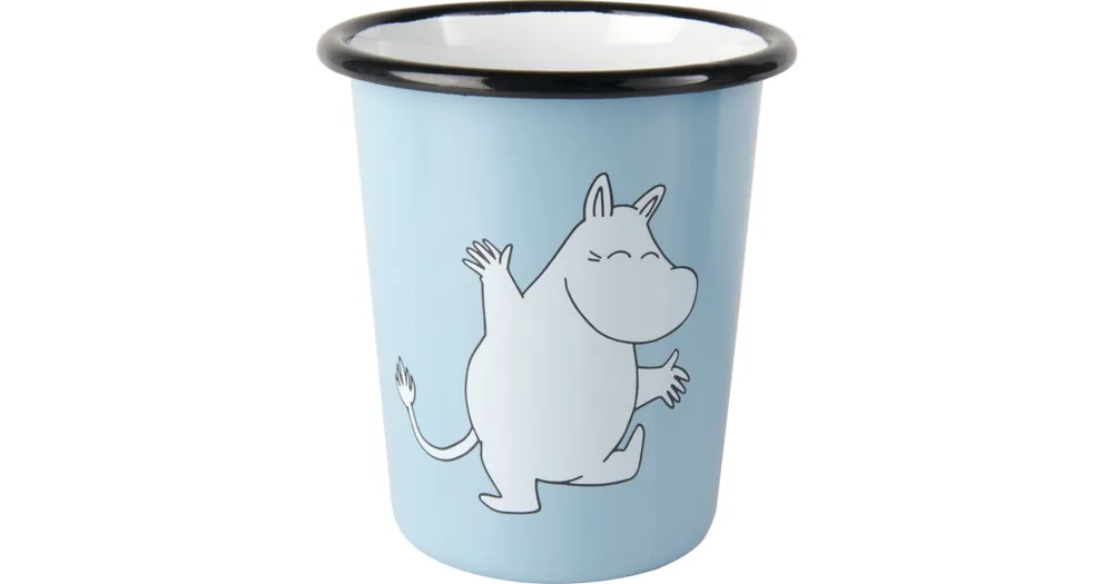 Smaltovaný plecháčik Moomin modrý, 4 dl Cenově Výhodný