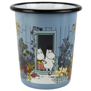 Jen Po Omezenou Doba Smaltovaný plecháčik Moomins on the riviera