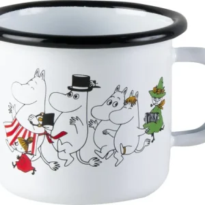 Odeslání Ihned Smaltovaný plecháčik Moominvalley, 2,5 dl