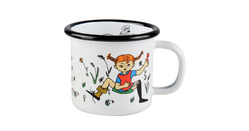 Smaltovaný plecháček Pippi & Mr Nilsson 1,5 dl Ihned K Objednání