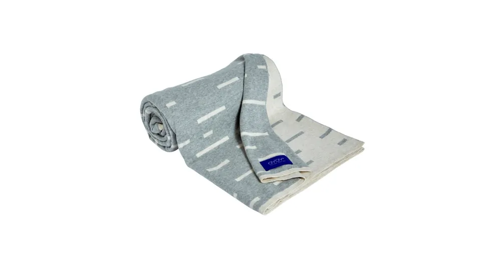 Zlevněný Bavlnená deka Smilla Light Grey 150x120 cm