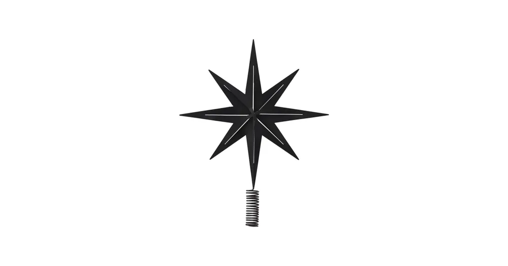Špička na vianočný stromček Top Star Black Bezpečná Platba