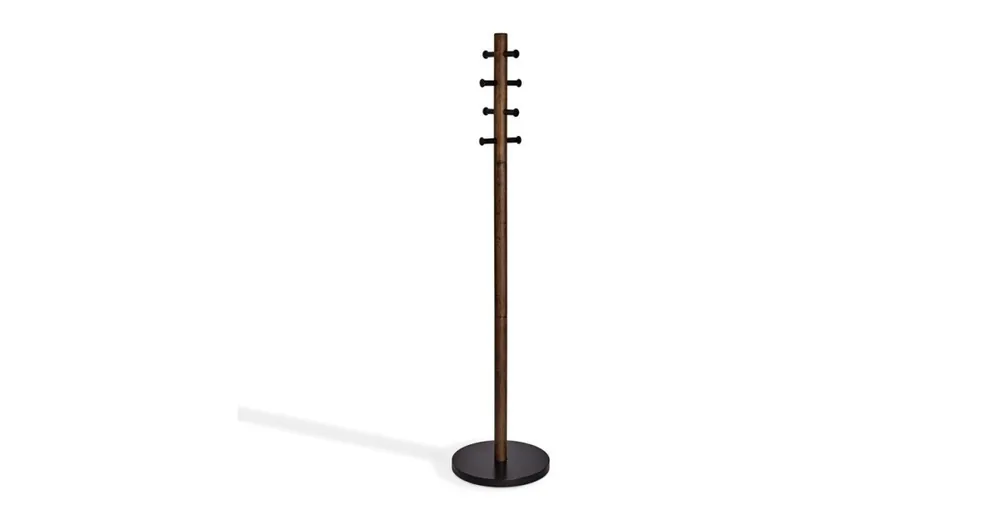 Víkendová Akce Stojací věšák Pillar Coat Rack tmavě hnědý