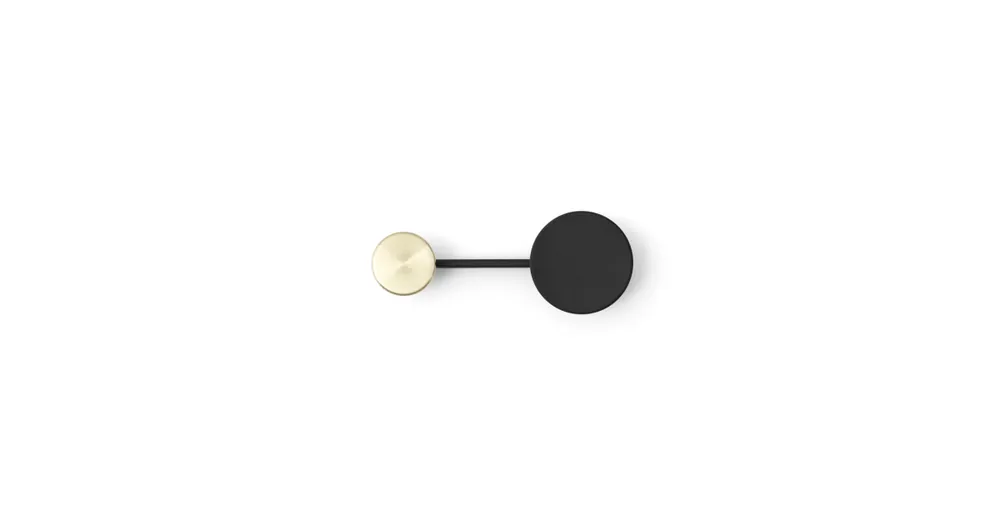 Koupit Online Věšák Afteroom Black and Brass