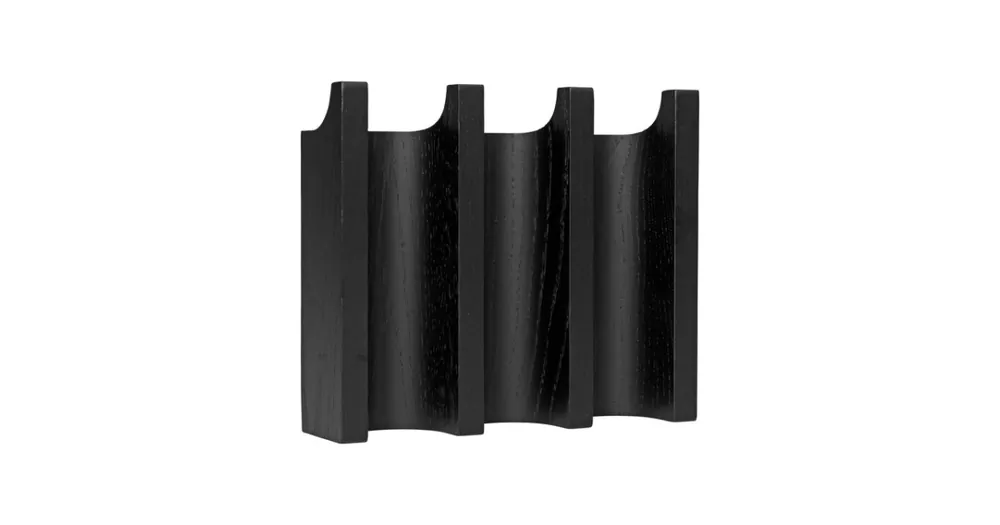 Vešiak Column Coat Hook Black - 4 háčiky Poslední Šance