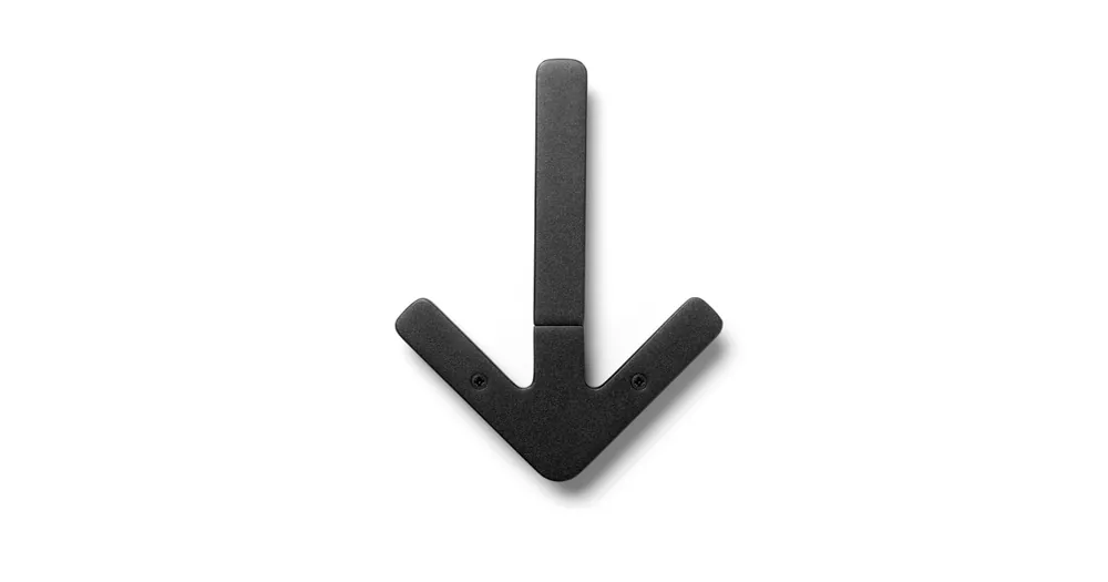 Nejlepší Volba Vešiak na stenu Arrow Black
