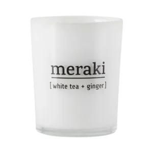 Vonná svíčka White tea & Ginger 6,7 cm Akce