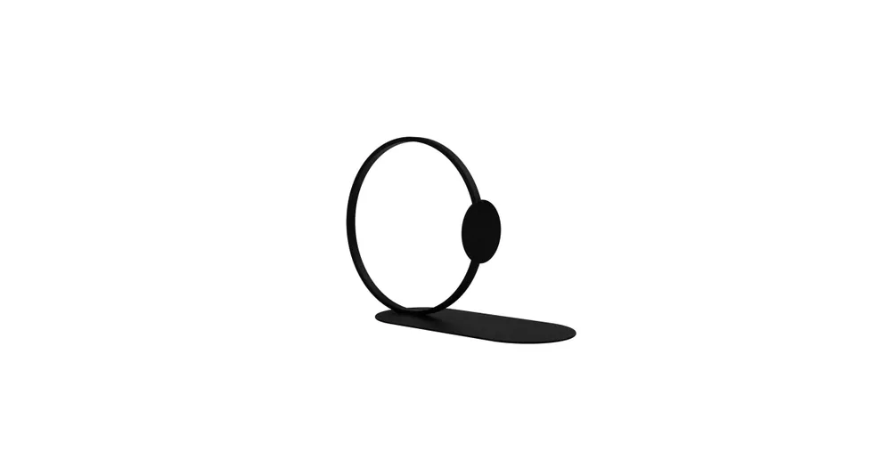 Expresní Doručení Zarážka na knihy Ring Black 10 cm