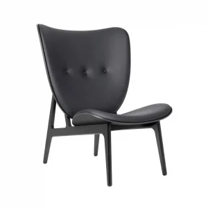 Křeslo Elephant, black oak / Dunes Leather - Anthracite 21003 Nízká Cena