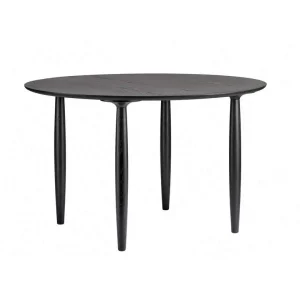 Jídelní stůl Oku Round, black oak Víkendová Akce
