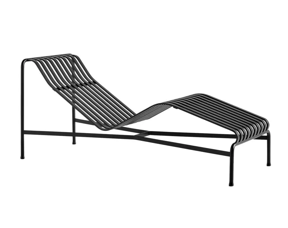 Lehátko Palissade Chaise Longue, anthracite Nejlepší Cena