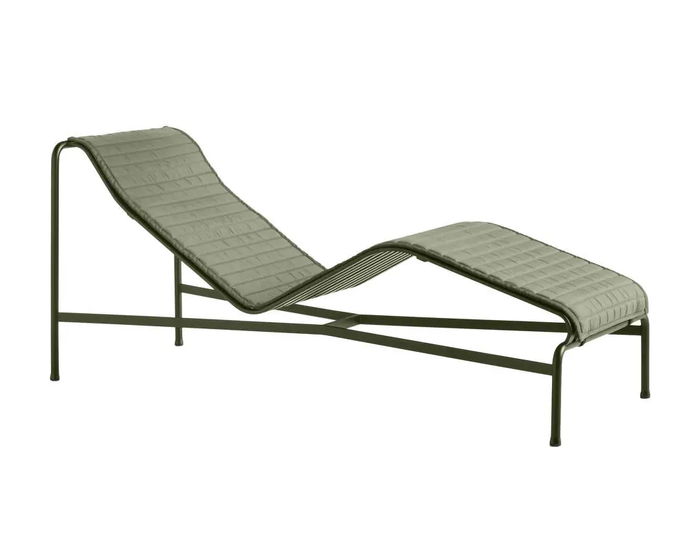 Kup Teď Polstrování Palissade Chaise Longue quilted cushion, olive