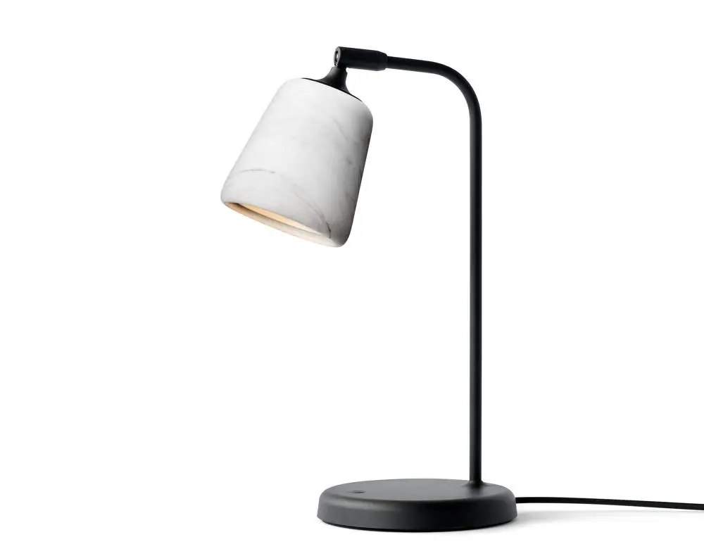 Nakupujte Hned Stolní lampa Material Table Lamp, white marble