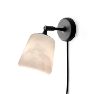 Nástěnná lampa Material Wall Lamp, the black sheep - white marble Dokud Zásoby Vydrží