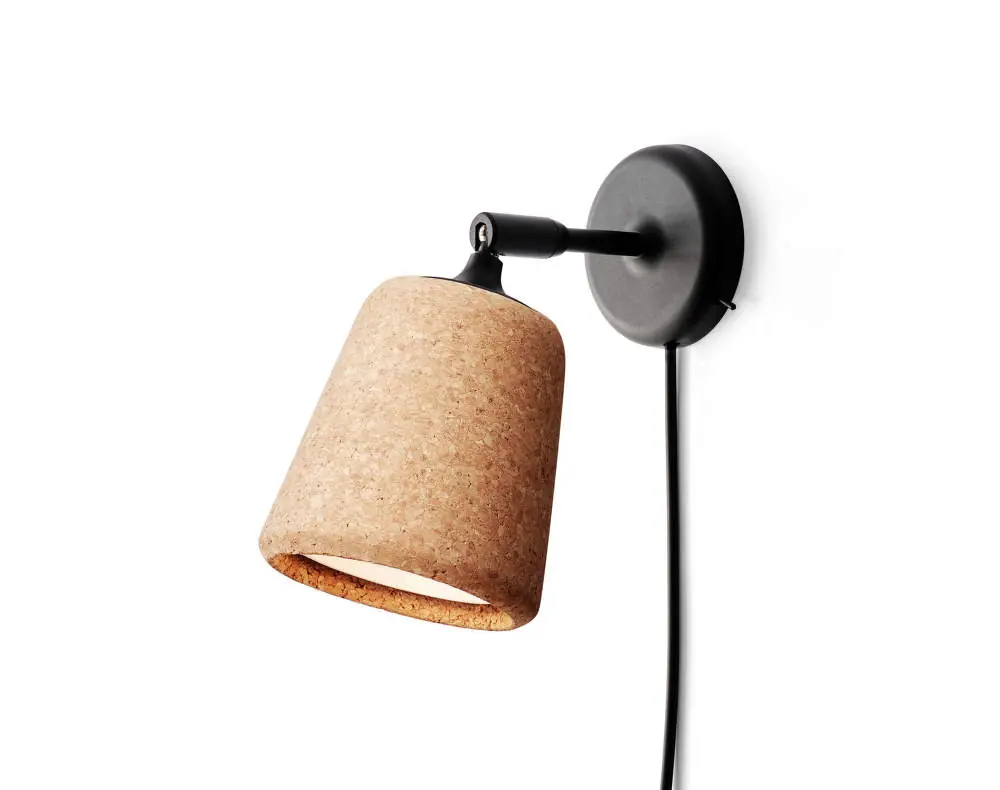 Nejlepší Volba Nástěnná lampa Material Wall Lamp, natural cork