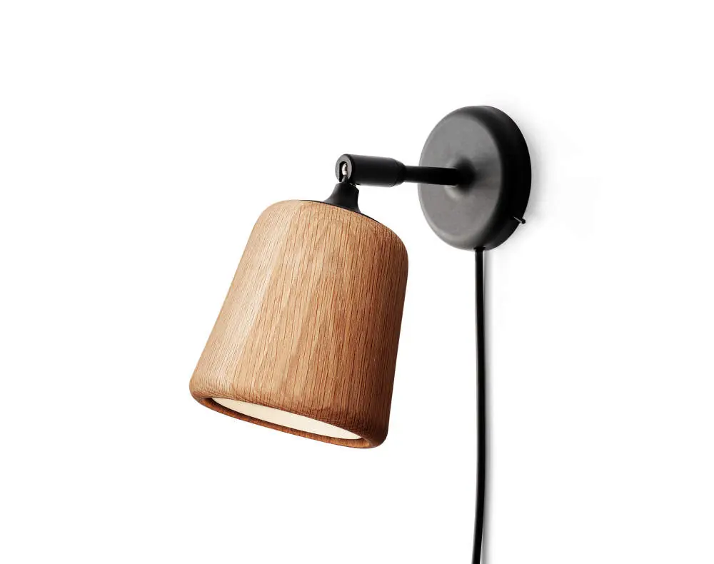 Nástěnná lampa Material Wall Lamp, natural oak Akce