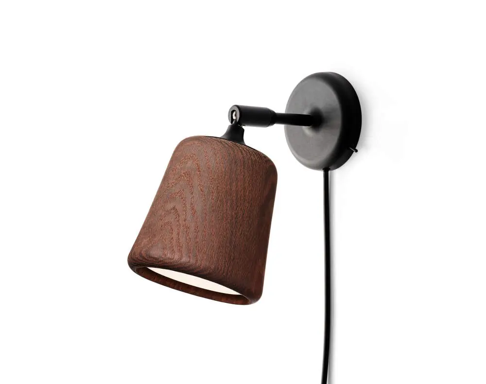 Ihned K Objednání Nástěnná lampa Material Wall Lamp, smoked oak
