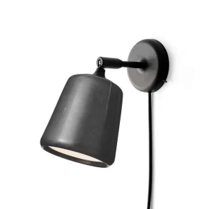 Nástěnná lampa Material Wall Lamp, black marble Expresní Doručení