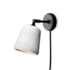 Nástěnná lampa Material Wall Lamp, white marble Akce