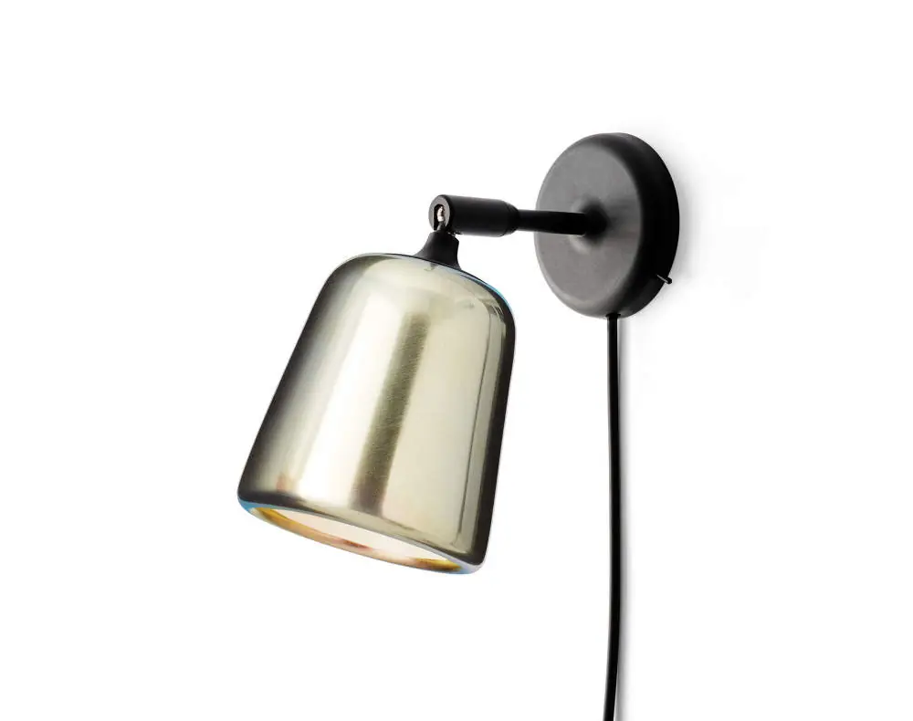 Cenově Výhodný Nástěnná lampa Material Wall Lamp, yellow steel