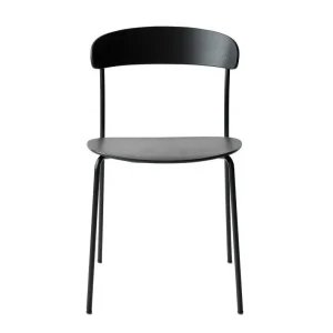 Ihned K Objednání Židle Missing Chair, black lacquered ash