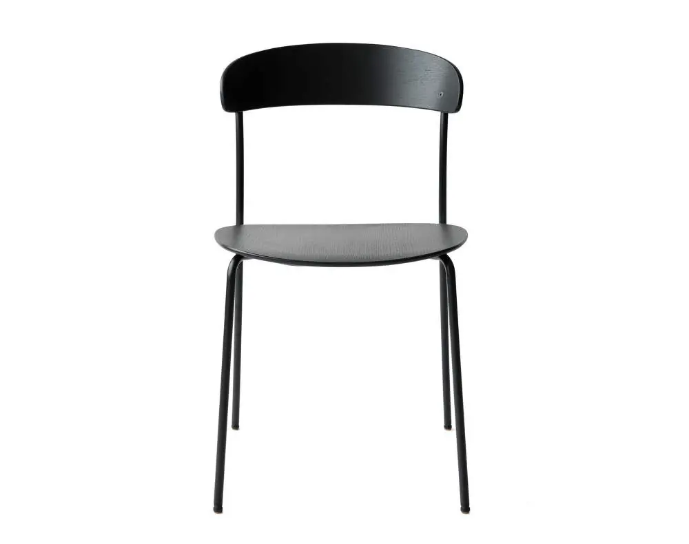 Ihned K Objednání Židle Missing Chair, black lacquered ash
