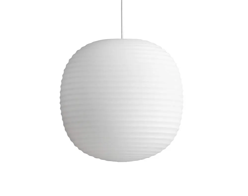 Cenově Výhodný Závěsné svítidlo Lantern Pendant, Medium, Frosted White Opal Glass
