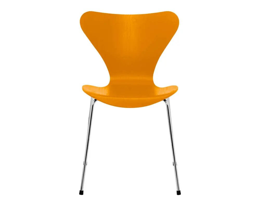Židle Series 7™, burnt yellow / chrom Nejlepší Volba