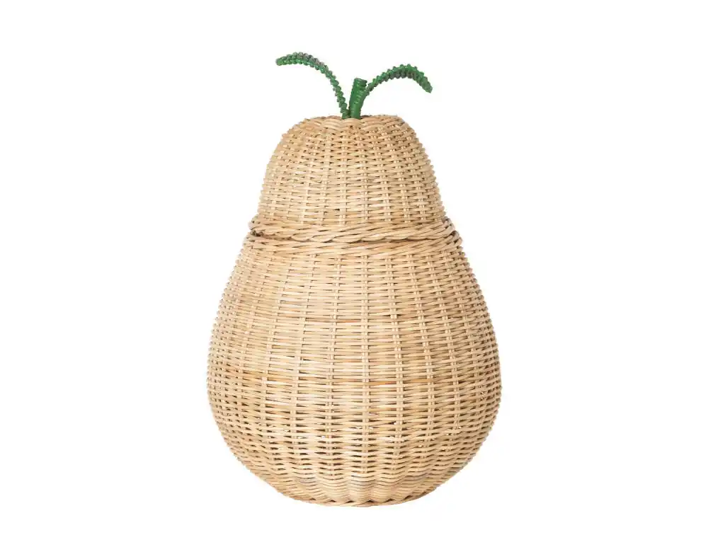 Přímo Od Výrobce Úložný koš Braided Pear Large, natural