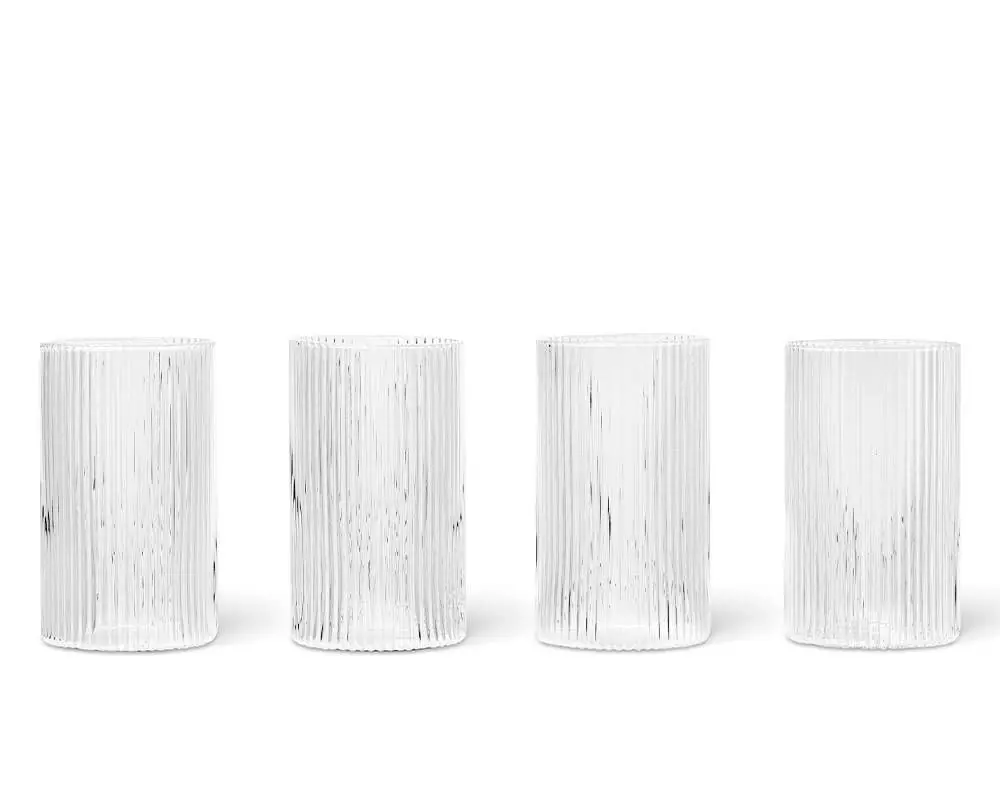 Sklenice Ripple Verrines set 4ks, clear Expresní Doručení