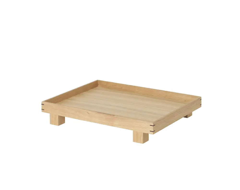 Dřevěný tác Bon small, oak Aktuální