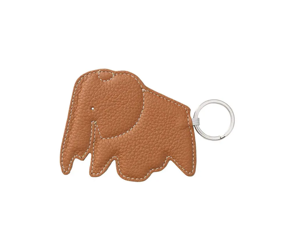 Přívěsek na klíče Elephant, cognac Oblíbený