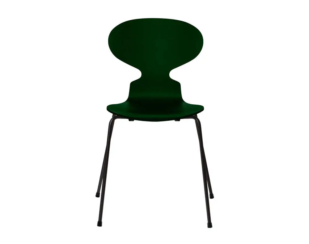 Židle Ant™ 3101 lacquered, evergreen / black Dokud Zásoby Vydrží