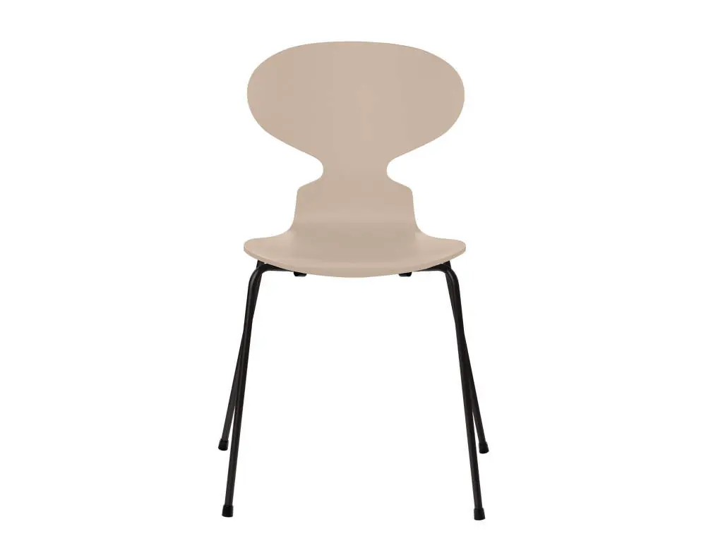 Židle Ant™ 3101 lacquered, light beige / black Akční Nabídka