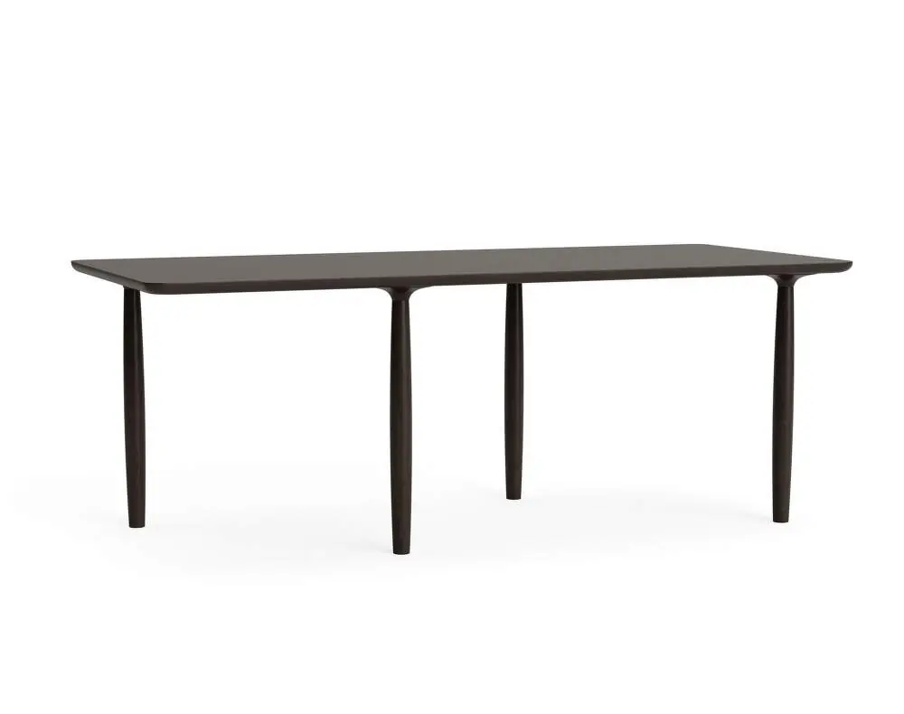 Jídelní stůl Oku L200, black oak Ověřený