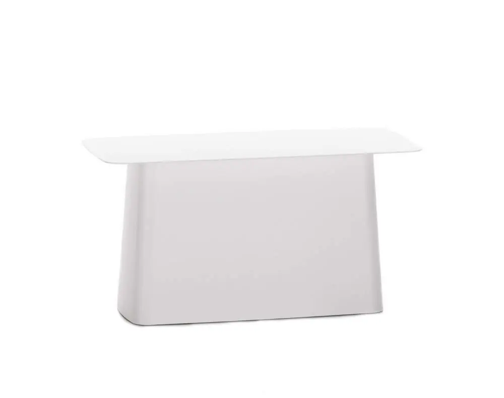Odkládací stolek Metal Side Table L, soft white Koupit Online