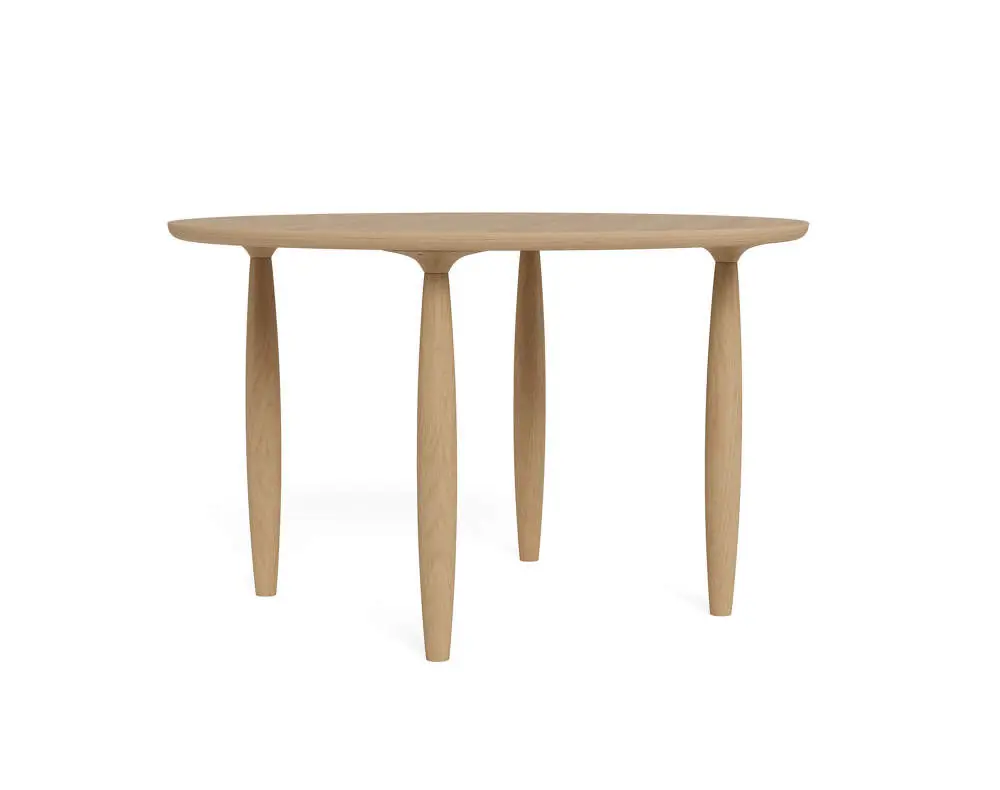 Super Cena Jídelní stůl Oku Round, natural oak