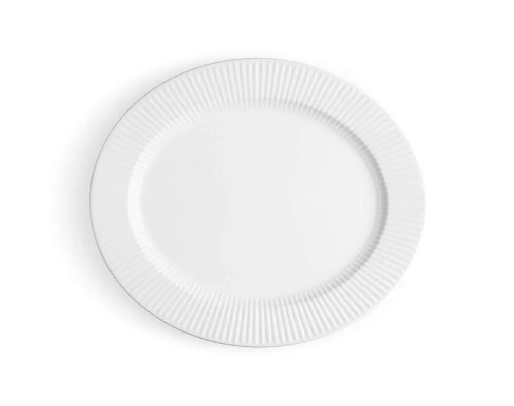 Autentický Oválný servírovací talíř Legio Nova Oval Serving Dish 37x32 cm, white
