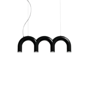 Novinka Závěsné svítidlo Arch Triplette, black